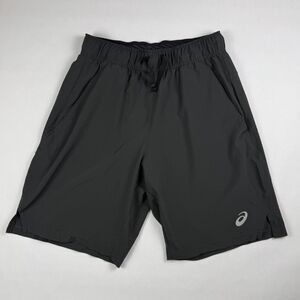 ASICS Running Shorts Dark Grey Built-In Compression Liner Small